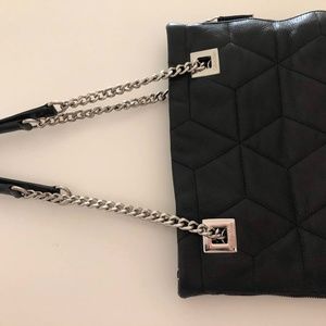 Calvin Klein Leather Shoulder Bag